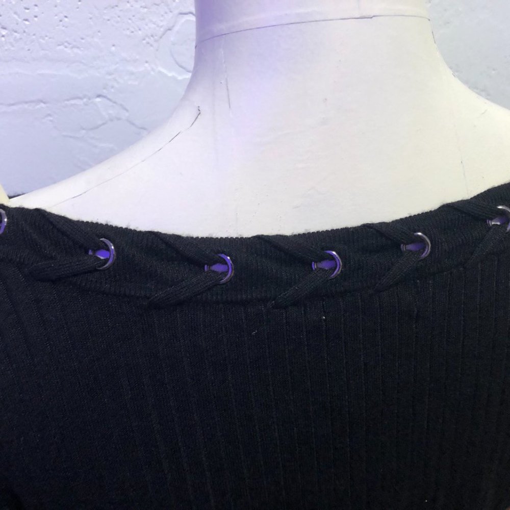 Vintage CASHE sweater dress size M - Picture 6 of 7